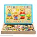 FLERISE Kid's Magnetic Puzzles Learning Kit Education Learning Toys for Children B079FRVKF2